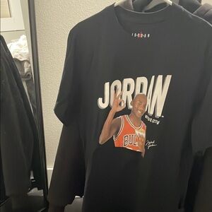 Jordan Black Graphic T-Shirt